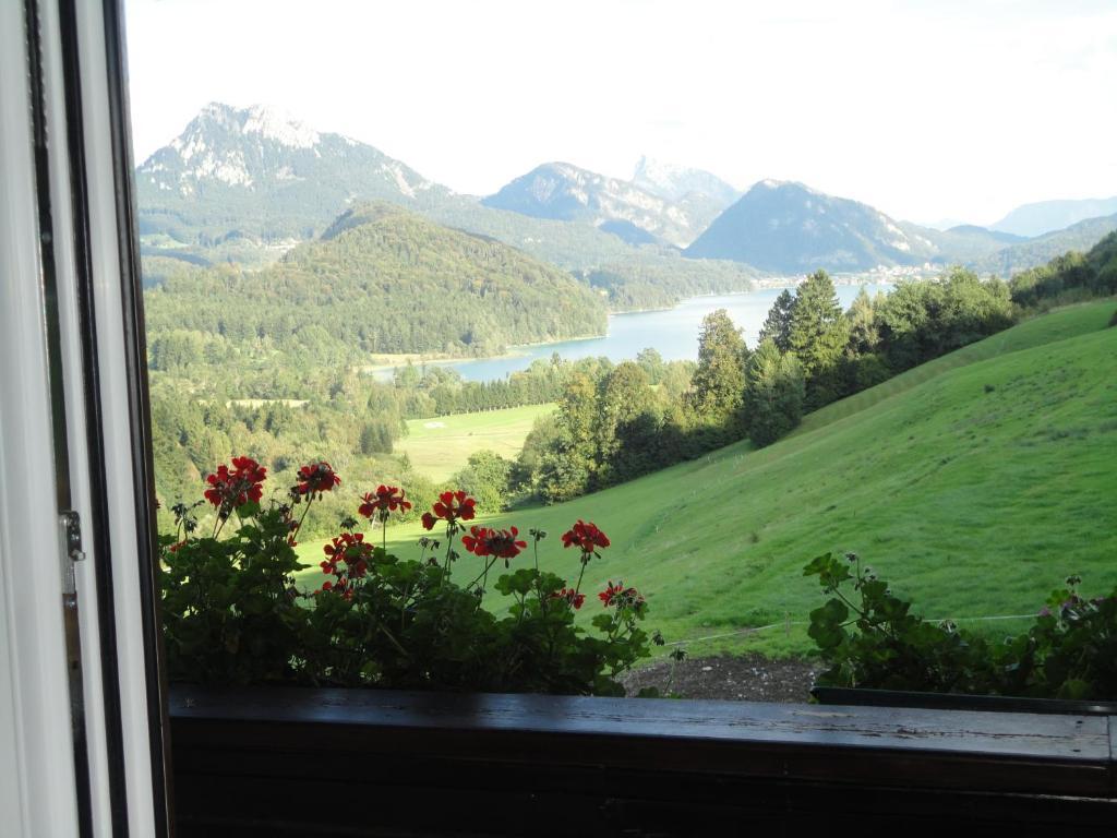 Bauernhof Strumegg Villa Hof bei Salzburg Ruang foto